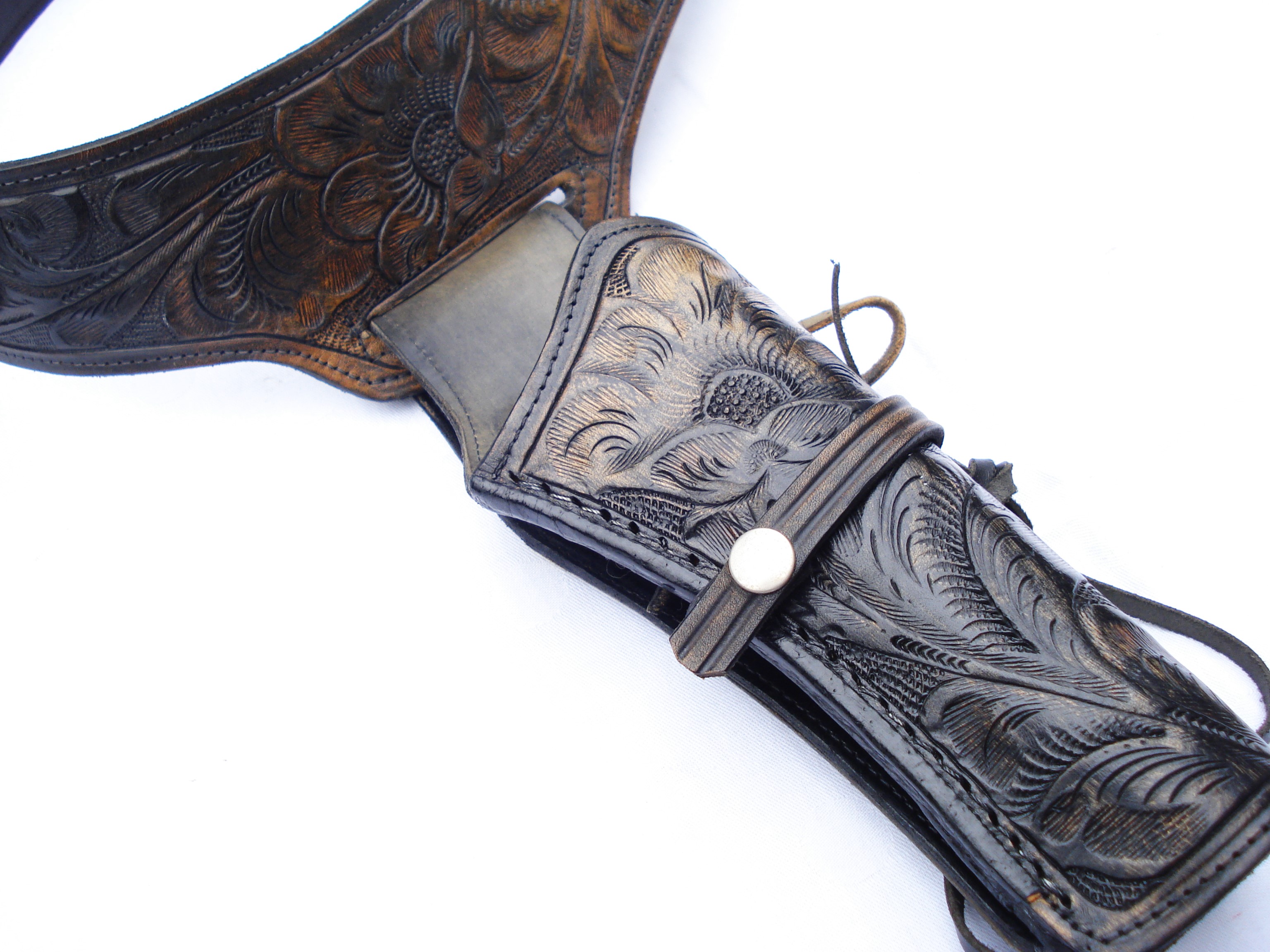 Vintage western holster for colt s.a.a or other six shooter (SOLD ...